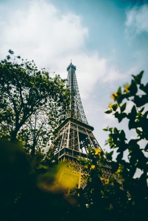 eiffel tower, Paris, France Wallpaper 4385x6570