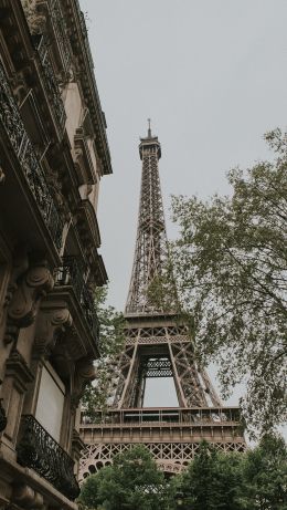 eiffel tower, Paris, France Wallpaper 640x1136