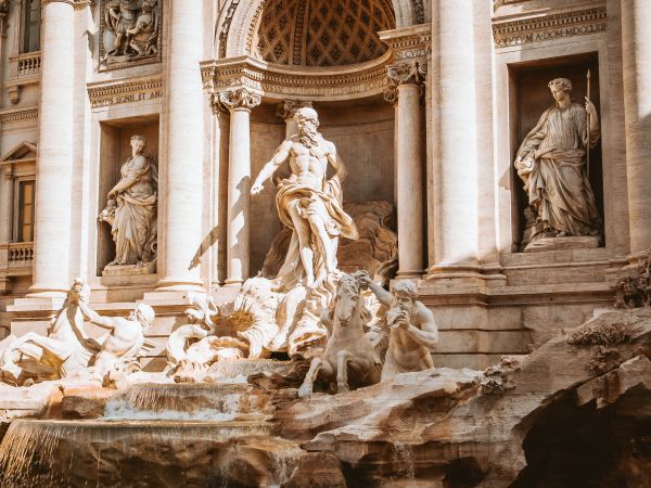Trevi Fountain, Rome, Italy Wallpaper 4608x3456