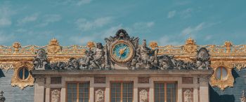 Versailles, palace, aesthetics Wallpaper 3440x1440