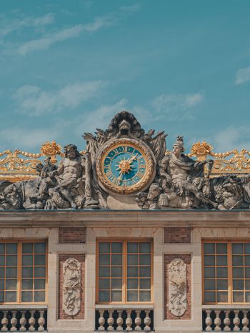 Versailles, palace, aesthetics Wallpaper 1620x2160