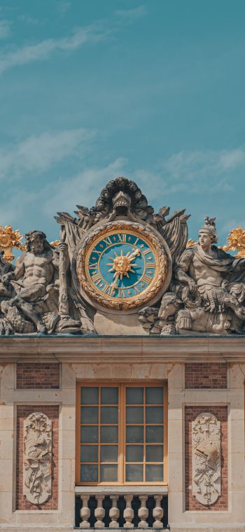 Versailles, palace, aesthetics Wallpaper 1080x2340