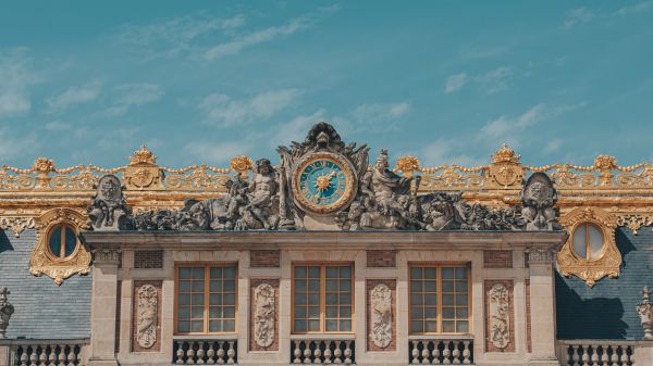 Обои 1366x768 Версаль, дворец, эстетика