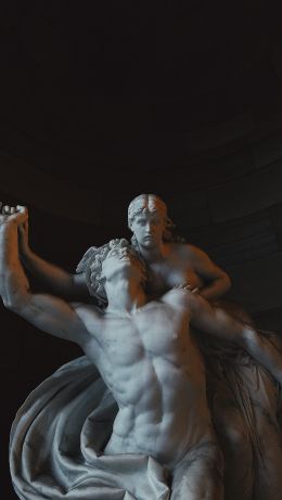 sculpture, statue, aesthetics Wallpaper 640x1136