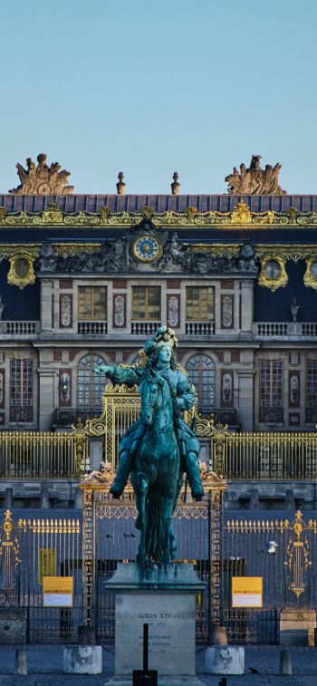 Versailles, France, palace Wallpaper 1242x2688