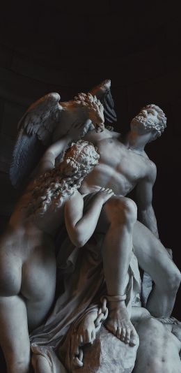 sculpture, statue, aesthetics Wallpaper 1440x2960