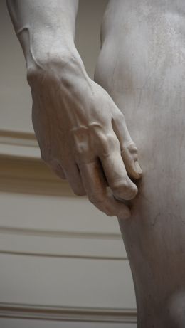 hand, sculpture, statue Wallpaper 640x1136