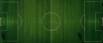 soccer field, green wallpaper Wallpaper 2560x1080
