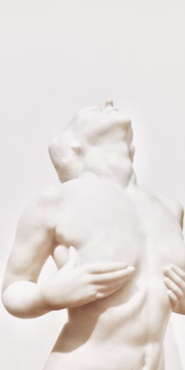 sculpture, aesthetics, white Wallpaper 720x1440