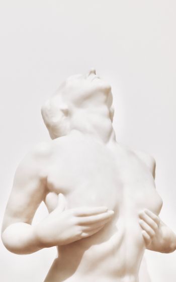 Обои 1752x2800 скульптура, эстетика, белый