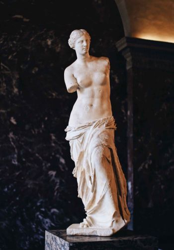 Обои 1668x2388 Венера Милосская, статуя, скульптура