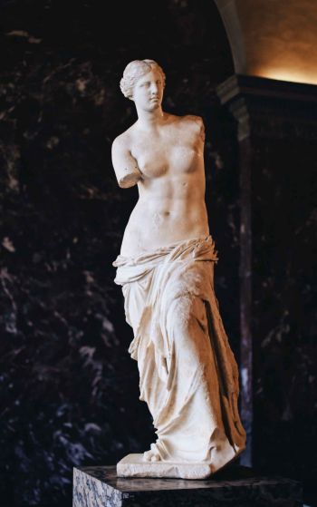 Venus de Milo, statue, sculpture Wallpaper 1752x2800