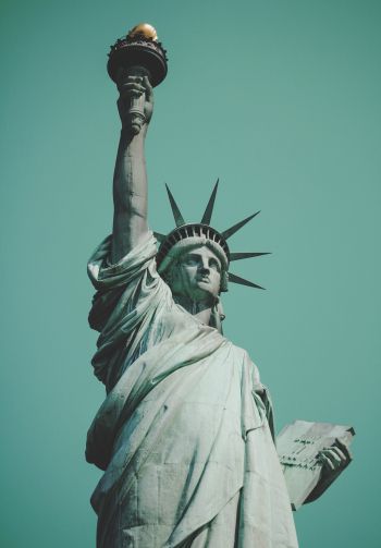 Statue of Liberty, statue, New York Wallpaper 1640x2360