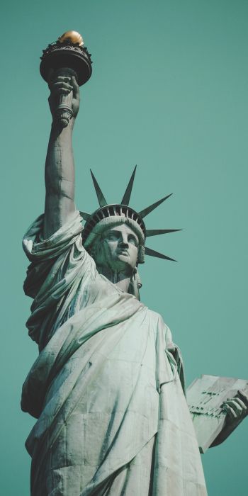 Обои 720x1440 Статуя Свободы, статуя, Нью-Йорк
