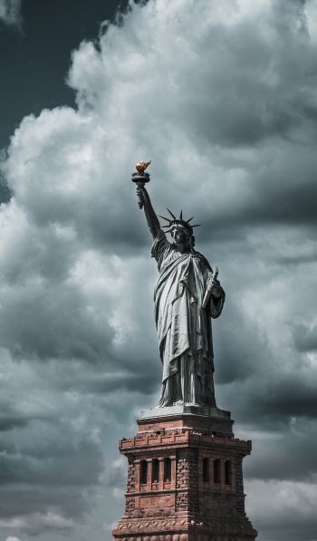 Statue of Liberty, statue, New York Wallpaper 600x1024