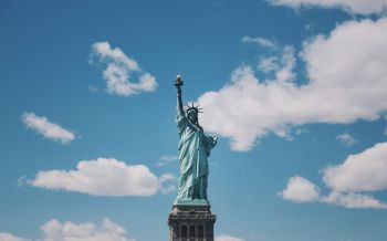 Обои 1920x1200 Статуя Свободы, статуя, Нью-Йорк