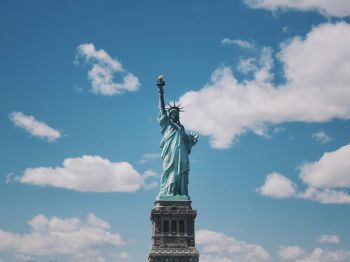 Обои 1024x768 Статуя Свободы, статуя, Нью-Йорк