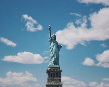 Обои 1280x1024 Статуя Свободы, статуя, Нью-Йорк