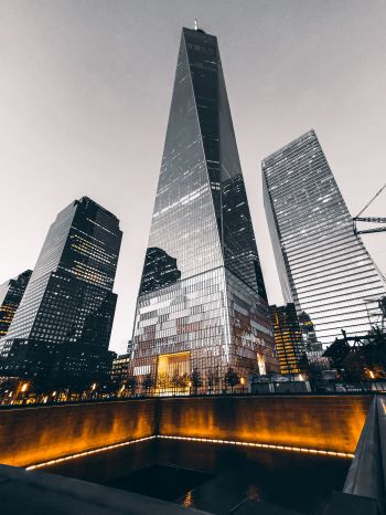 World Trade Center, New York, USA Wallpaper 1668x2224