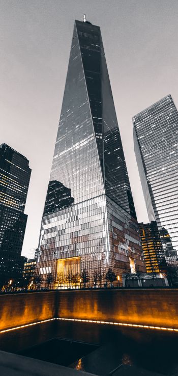 World Trade Center, New York, USA Wallpaper 720x1520