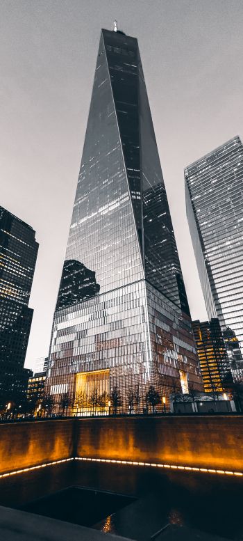 Обои 720x1600 Всемирный торговый центр, Нью-Йорк, США
