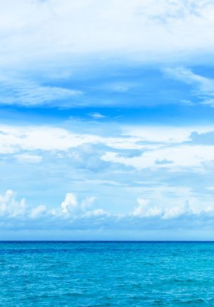 Maldives, ocean, sky Wallpaper 1640x2360