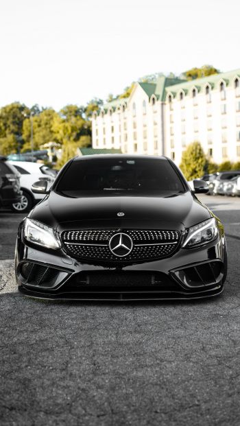 Mercedes, sports car Wallpaper 640x1136