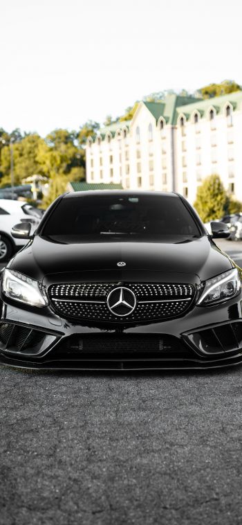 Mercedes, sports car Wallpaper 1080x2340
