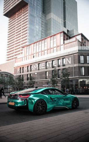 BMW i8, sports car Wallpaper 1752x2800