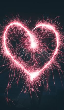 heart, romance, Valentine's day Wallpaper 600x1024