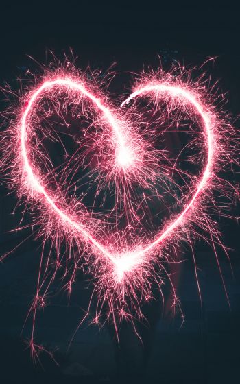 heart, romance, Valentine's day Wallpaper 1200x1920