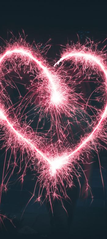 heart, romance, Valentine's day Wallpaper 1080x2400