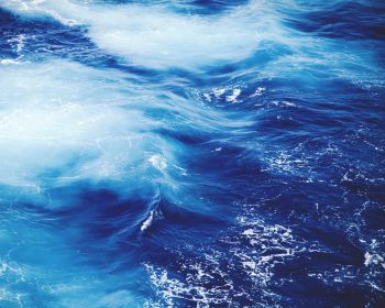 sea, waves, blue Wallpaper 1280x1024