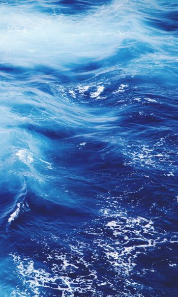 sea, waves, blue Wallpaper 1200x2000