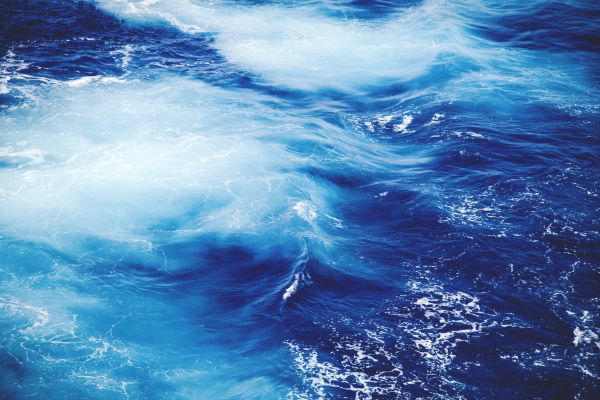 sea, waves, blue Wallpaper 5616x3744