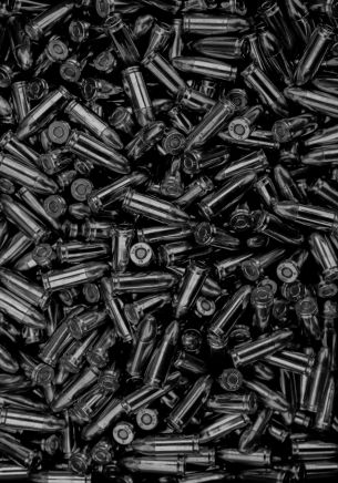 bullet, ammunition, black Wallpaper 1668x2388