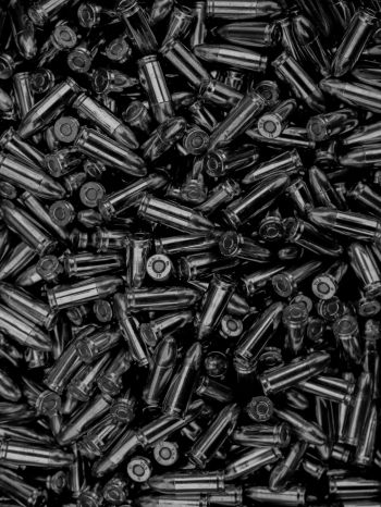 bullet, ammunition, black Wallpaper 1668x2224