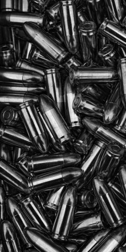 bullet, ammunition, black Wallpaper 720x1440