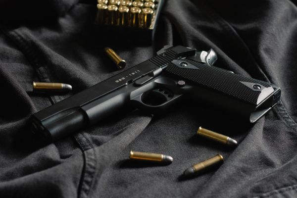 M1911, gun, weapon Wallpaper 5184x3456