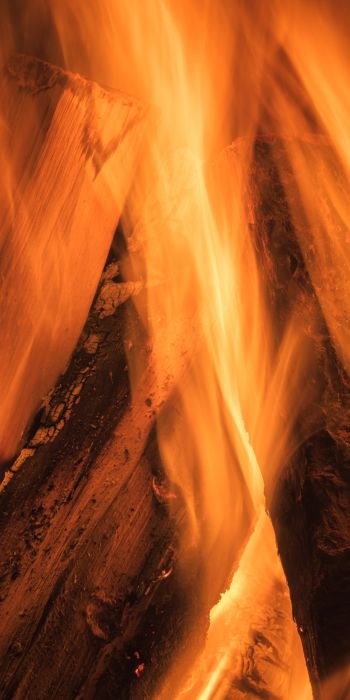 fire, bonfire Wallpaper 720x1440