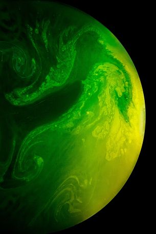 planet, green Wallpaper 2735x4100