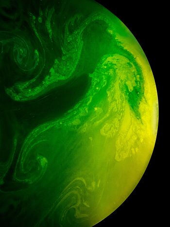 planet, green Wallpaper 1536x2048