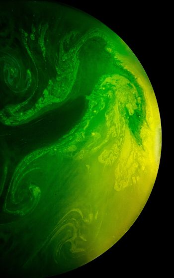 planet, green Wallpaper 1752x2800
