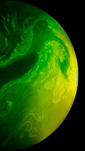 planet, green Wallpaper 640x1136