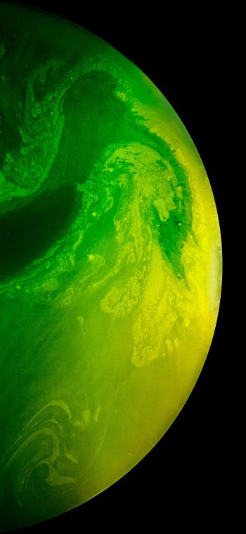 planet, green Wallpaper 1080x2340