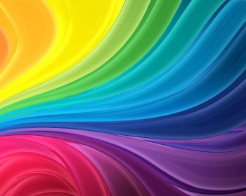 abstraction, rainbow Wallpaper 1280x1024