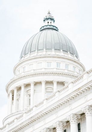 Capitol, white, building Wallpaper 1640x2360