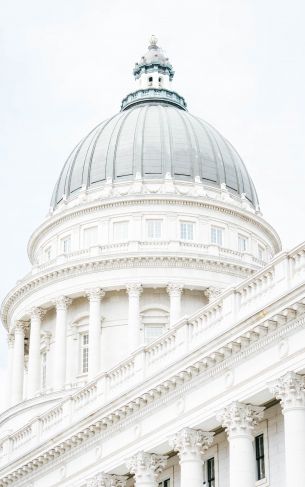 Capitol, white, building Wallpaper 1752x2800