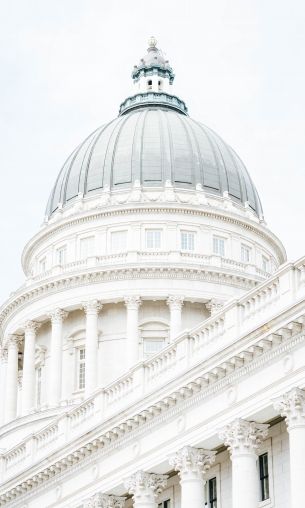 Capitol, white, building Wallpaper 1200x2000