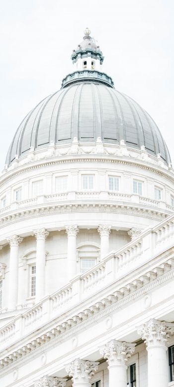 Capitol, white, building Wallpaper 1080x2400